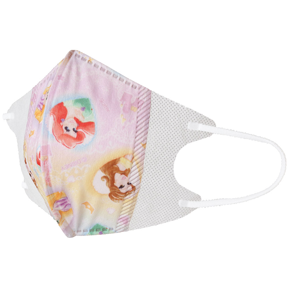 子供立体マスク Mサイズ/25枚入りプリンセス/MSKS25_4973307626104/スケーター