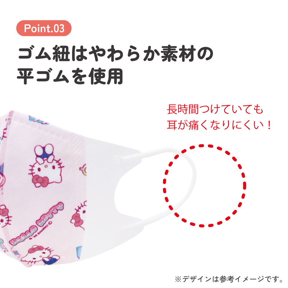 スケーター キッズマスク 子供 マスク 不織布 立体マスク 子供用マスク 立体 25枚 キャラクター skater MSKS25 ハローキティ キティちゃん サンリオ 女の子【かわいい 不織布マスク 息がしやすい 幼児 幼稚園】