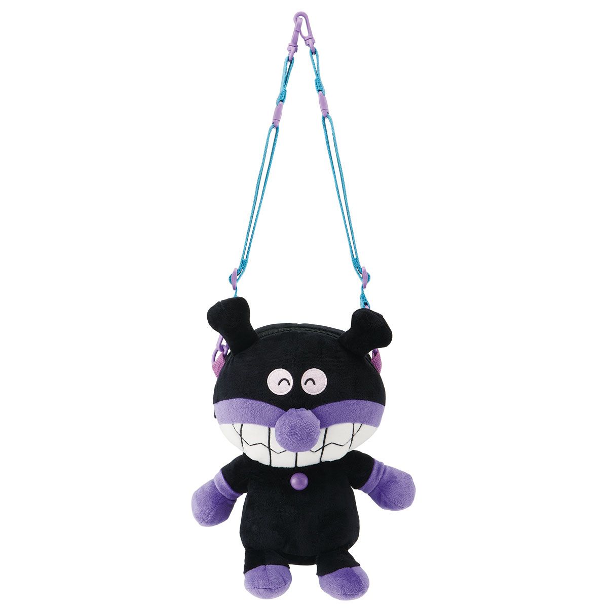 スケーター ばいきんまん ぬいぐるみ リュック キャラクター 子供 リュックサック かわいい skater NRYU1 アンパンマン あんぱんまん【子ども キッズ こども 可愛い ファスナー 3WAY】