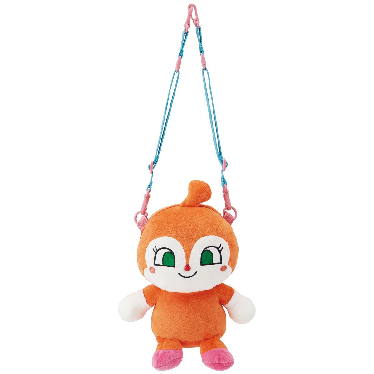 スケーター  ドキンちゃん ぬいぐるみ リュック キャラクター 子供 リュックサック かわいい skater NRYU1 アンパンマン あんぱんまん グッズ【子ども キッズ こども 可愛い ファスナー 3WAY】