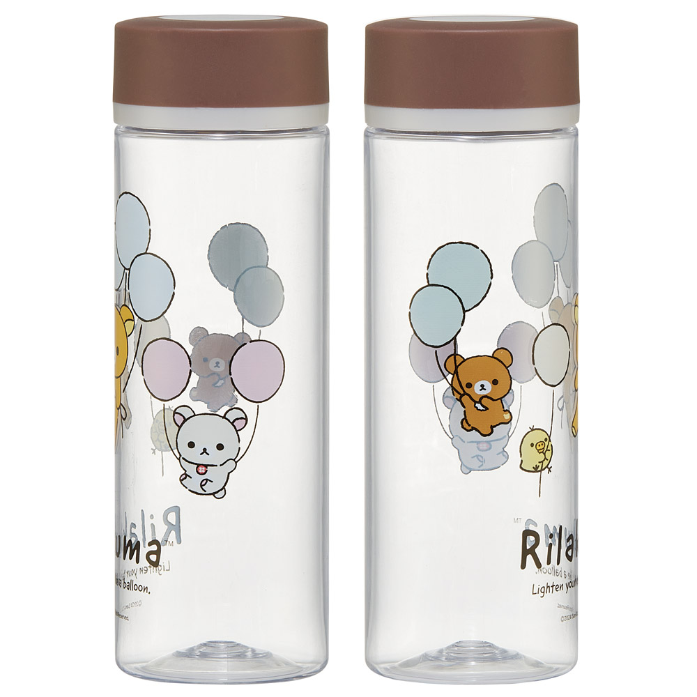 シンプルデザインブローボトル 400ml リラックマふわっと風船(A)/PDC4_4973307701184