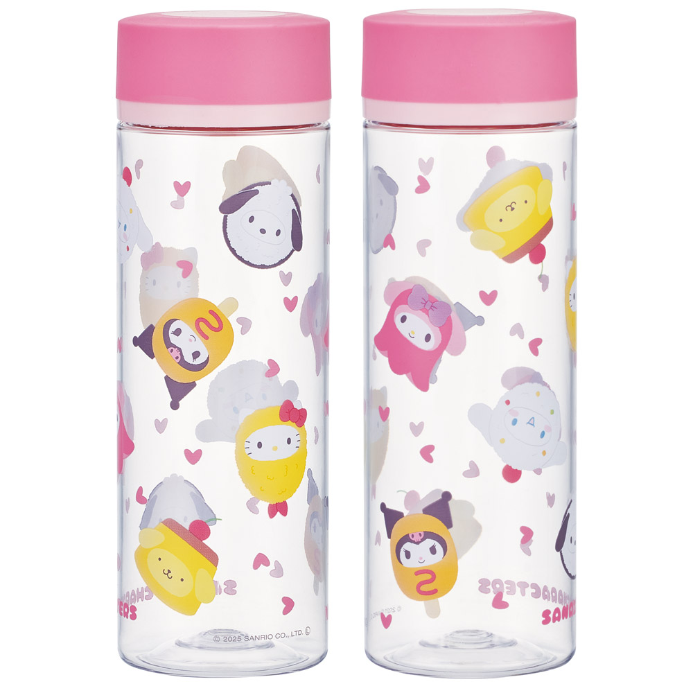 シンプルデザインブローボトル 400ml サンリオキャラクターズ なりきり食べ物/PDC4_4973307710834