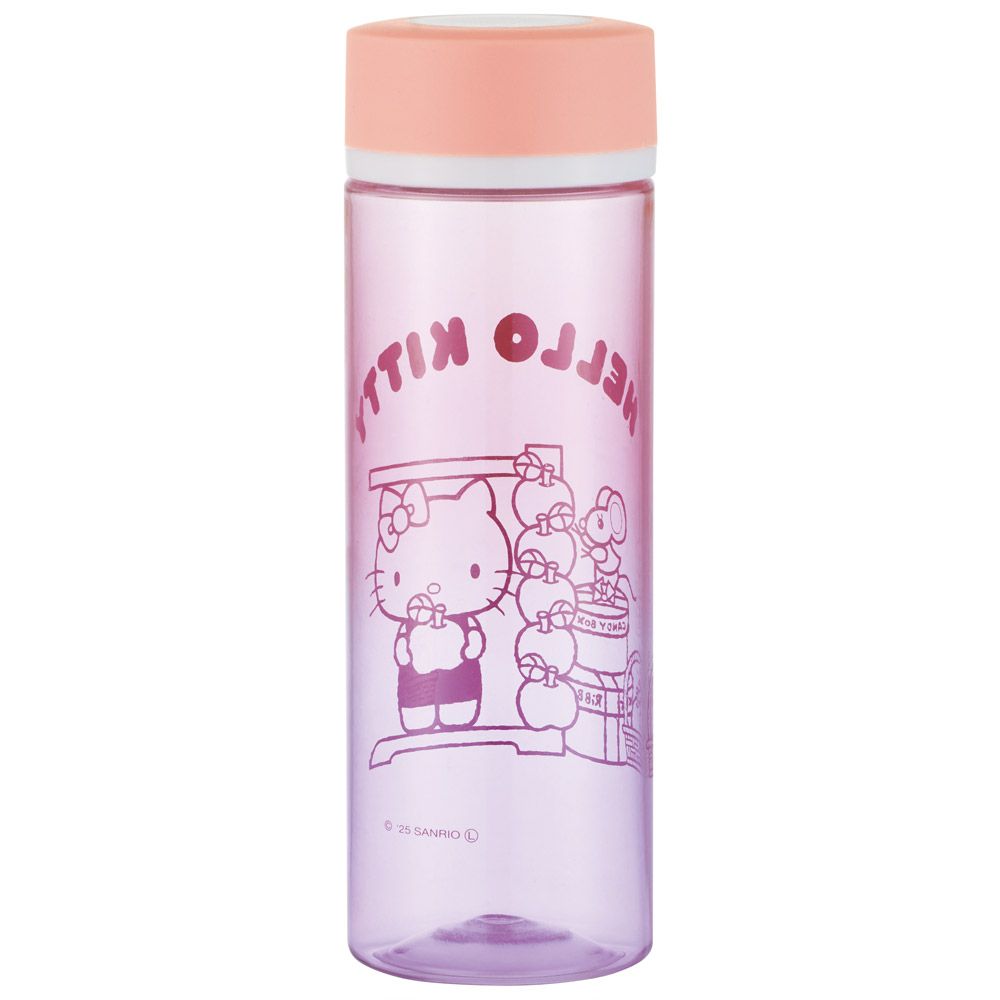スケーター 水筒 ミニ サイズ プラスチック 400ml 大人 直飲み ウォーターボトル かわいい skater PDC4 キティ ハローキティ キティちゃん サンリオ【軽量 キッズ おしゃれ クリア マイボトル クリアボトル 洗いやすい】