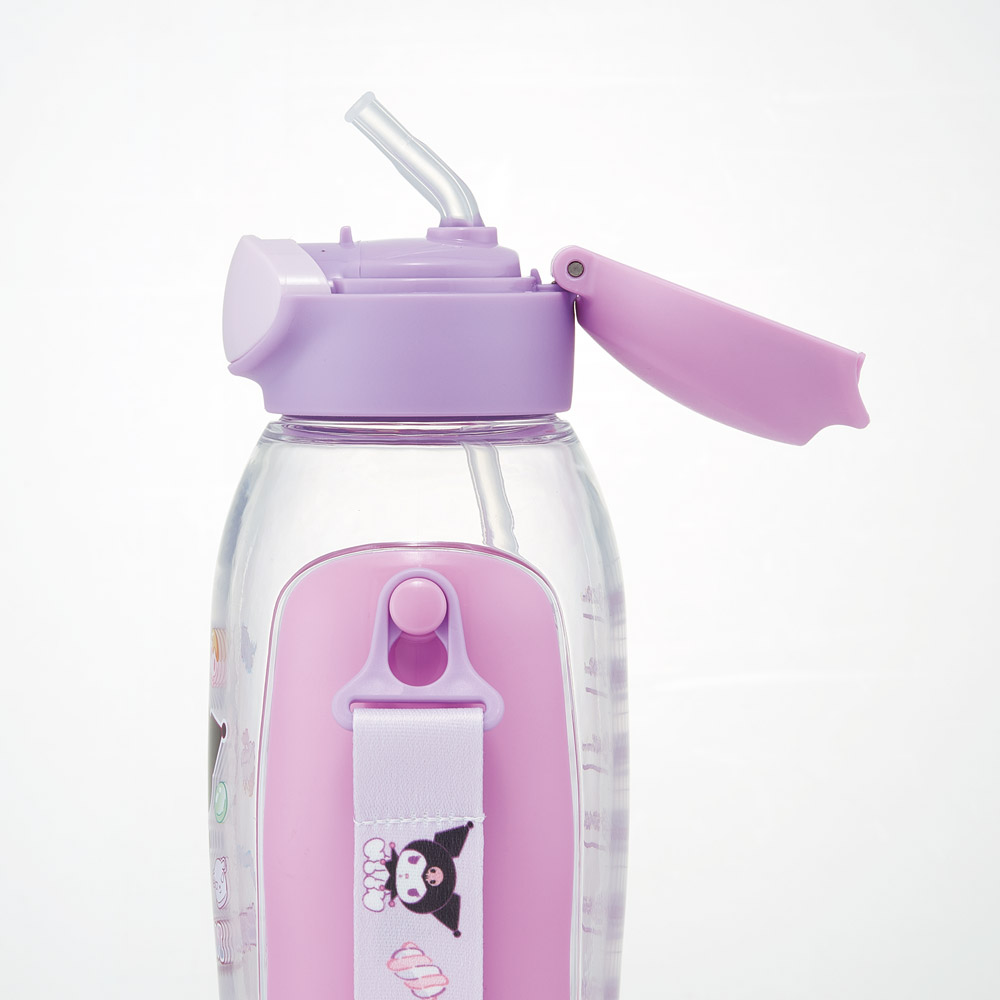 【送料無料】ワンプッシュ ストロー ボトル 水筒 780ml キッズ 子供 キャラクター かわいい スケーター skater PDSH8DX クロミ クロミちゃん サンリオ 女の子 女子