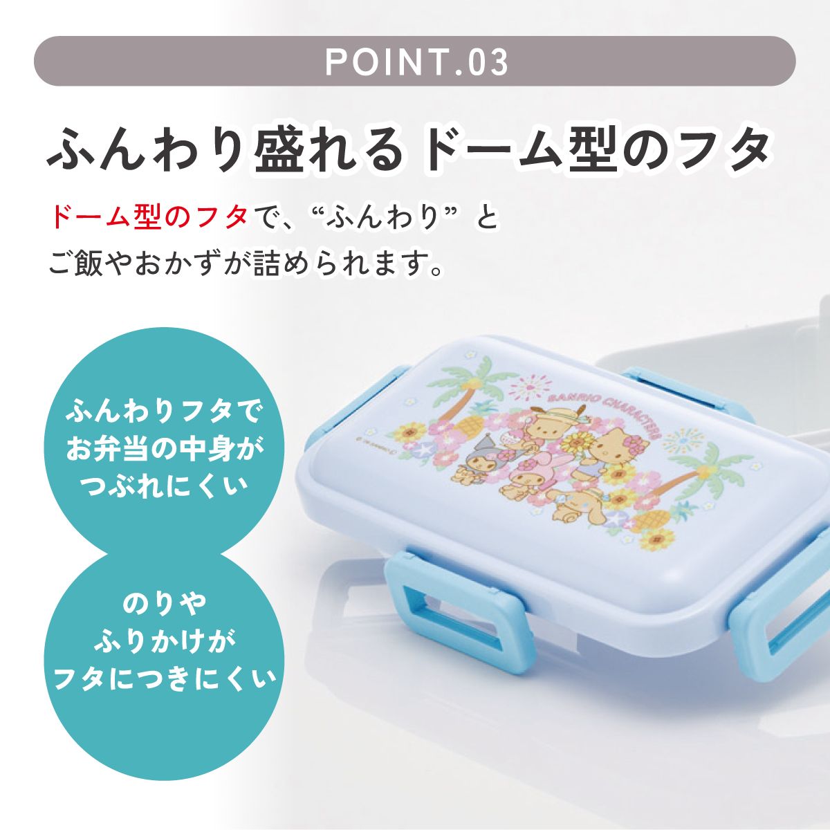 スケーター 弁当箱 530ml 大人 一段 仕切り 食洗機 レンジ 対応 日本製