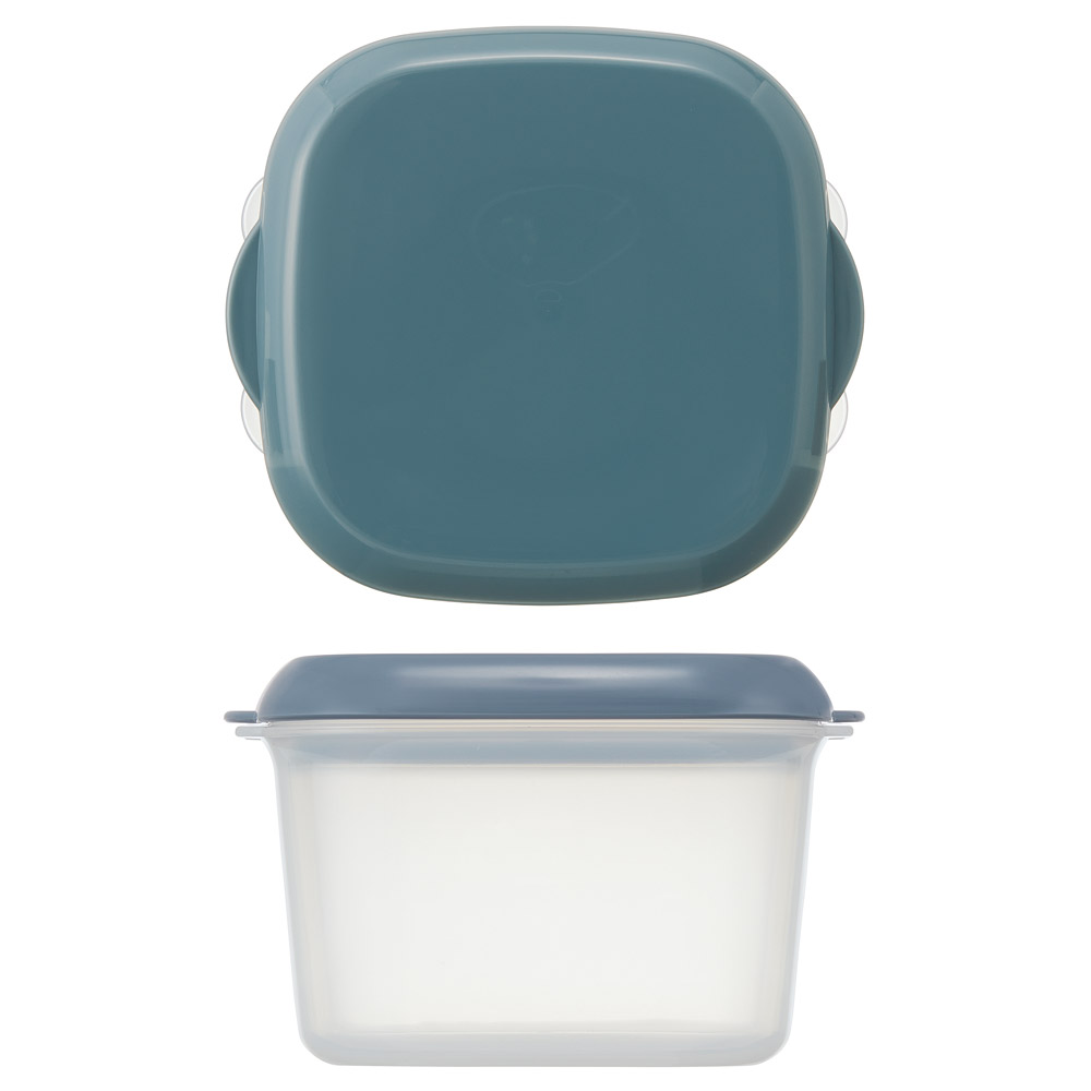 抗菌 2WAY 保存容器 1050ml ケーキ お菓子 マフィン カップケーキ デコレーション スケーター skater PKW10AG アッシュカラー アッシュブルー