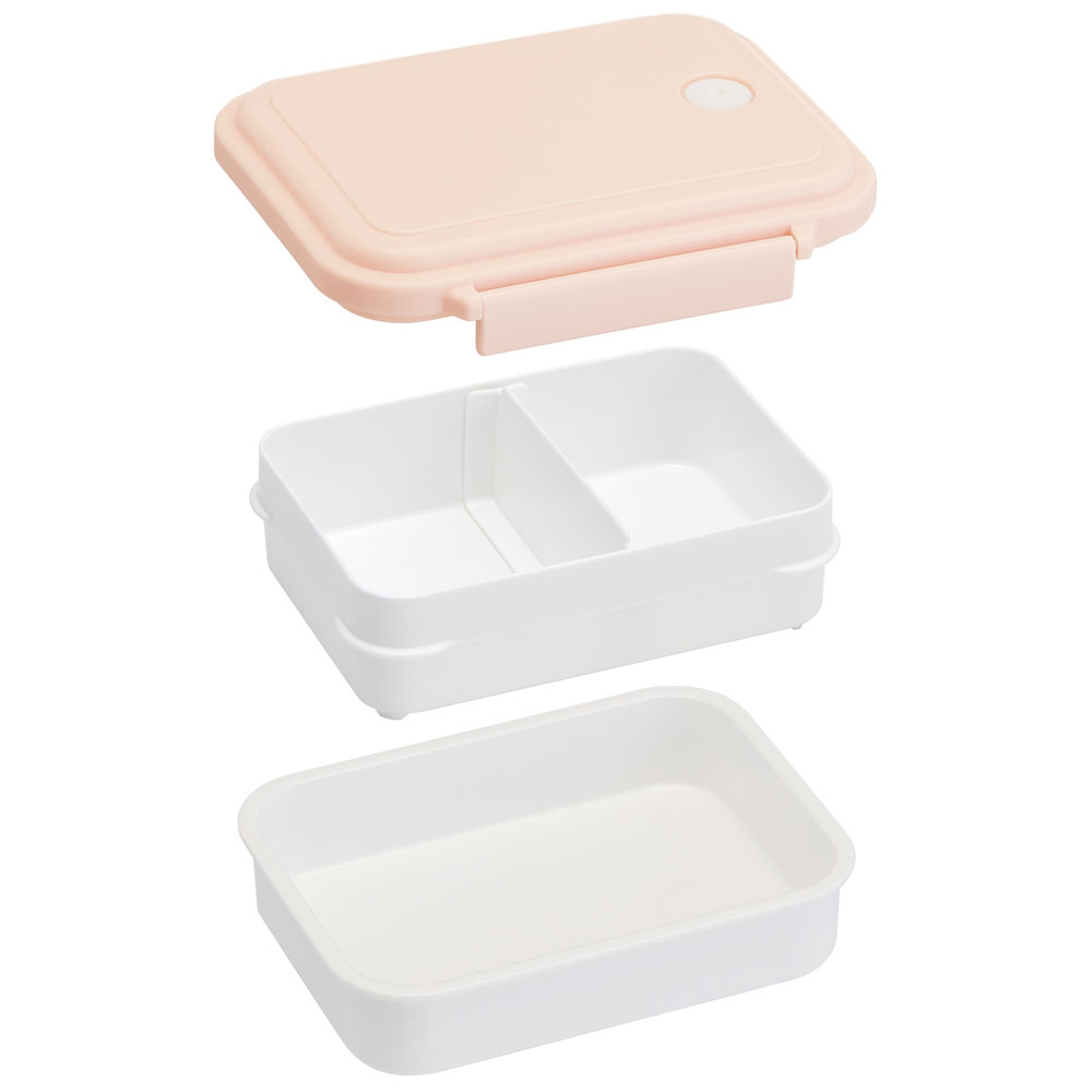 弁当箱 大人 一段 スチーム式 ふっくら 温め 食洗機 レンジ 対応 抗菌 日本製 スケーター skater PMF4SMAG くすみ カラー ピンク 男子 女子 メンズ レディース
