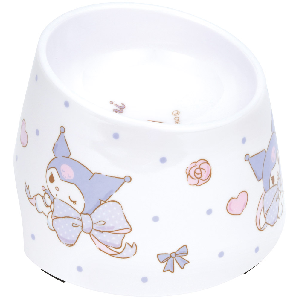 メラミン製 フード ボウル ペット 食器 エサ 犬 わんちゃん メラミン キャラクター スケーター skater PMFB1 クロミ クロミちゃん サンリオ 女の子 女子【いぬ 餌 エサ 皿 ワンちゃん】