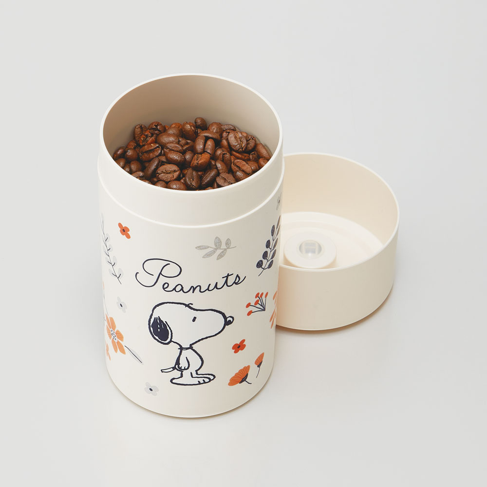 密閉 プッシュ ボタン付き 保存容器 800ml 日本製 プラスチック 保存 キッチン POS8 スケーター skater スヌーピー snoopy ピーナッツ 女性 レディース