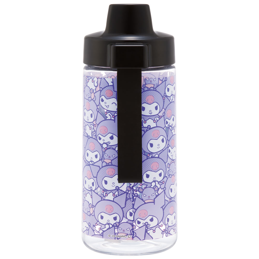 ストロー ボトル 水筒 500ml スパウト型 プラスチック クリア キッズ 子供 スケーター skater PSTB5 クロミ クロミちゃん サンリオ 女の子 女子