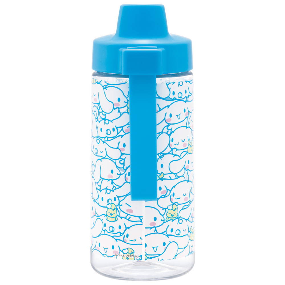 ストロー ボトル 水筒 500ml スパウト型 プラスチック クリア キッズ 子供 スケーター skater PSTB5 シナモロール シナモン サンリオ 女の子 女子