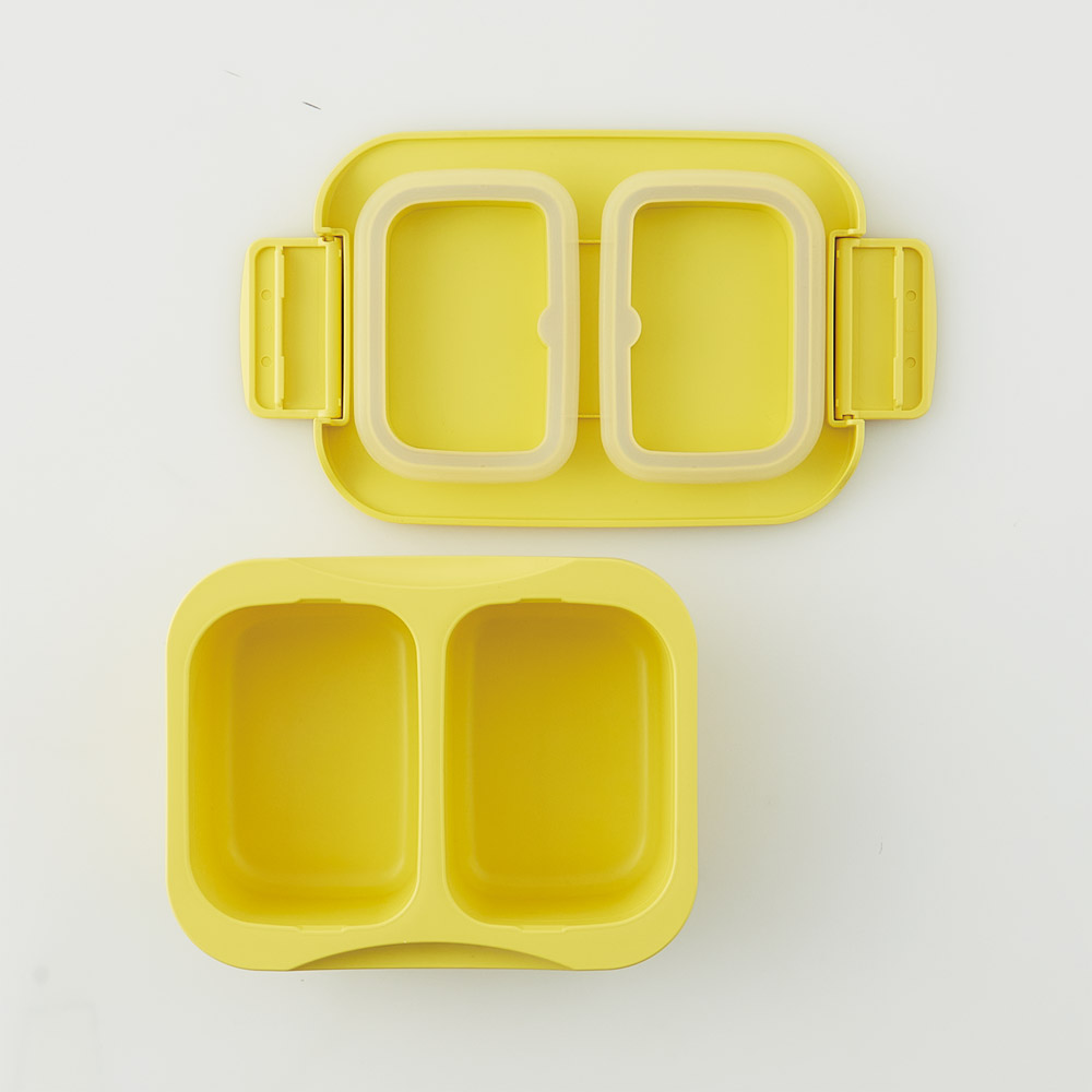 抗菌 セパレート型 弁当箱 500ml タイト ランチボックス 1段 一体型仕切り スケーター skater PTLBS5AG くまのプーさん プーさん Pooh 女性 レディース