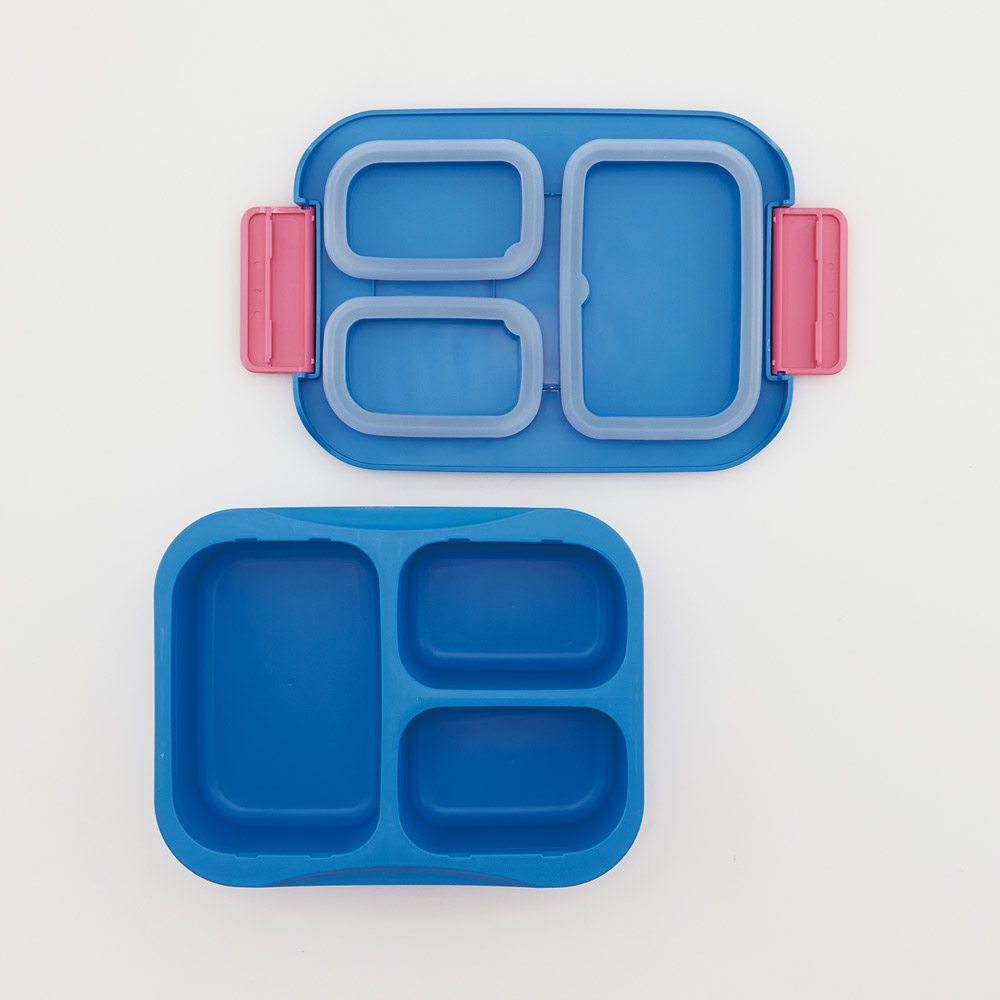 抗菌 セパレート型 弁当箱 900ml タイト ランチボックス 1段 一体型仕切り スケーター skater PTLBS9AG バニーコンビニ BUNNI KONBINY うさぎ グッズ