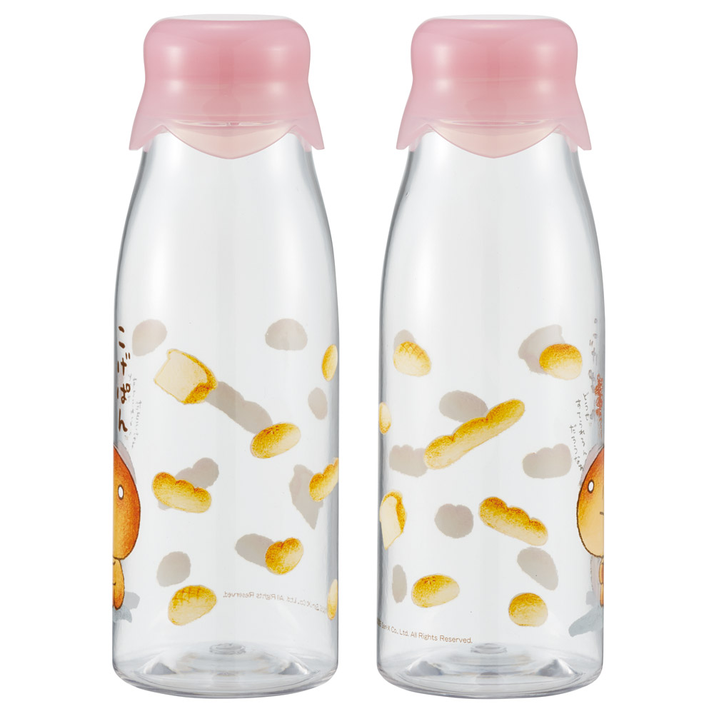 スケーター 牛乳瓶風 ボトル 水筒 牛乳瓶型 500ml プラスチック おもしろ 軽量 キャラクター skater PTY5M こげぱん グッズ キャラクター サンエックス