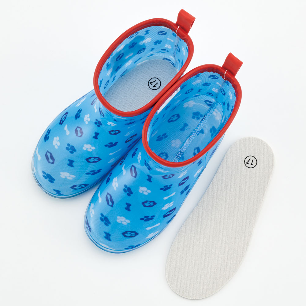 長靴 キッズ 17cm 子供 キャラクター レインブーツ おしゃれ 可愛い ながぐつ スケーター skater RIBT17 パウ パトロール 23年 パウパト 男の子 男子 男児