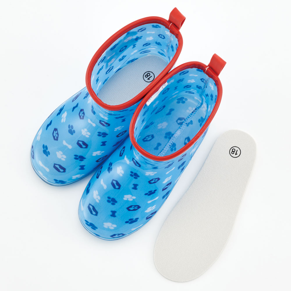 長靴 キッズ 18cm 子供 キャラクター レインブーツ おしゃれ 可愛い ながぐつ スケーター skater RIBT18 パウ パトロール 23年 パウパト 男の子 男子 男児