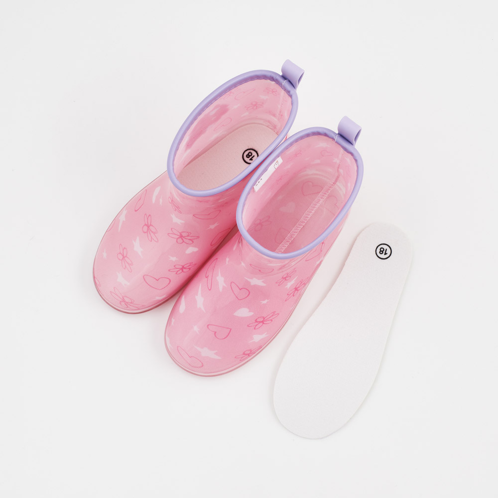 長靴 キッズ 子供 18cm かわいい レインブーツ 歩きやすい 幼稚園 キャラクター skater スケーター RIBT18 ディズニー プリンセス 25年 女の子 女子