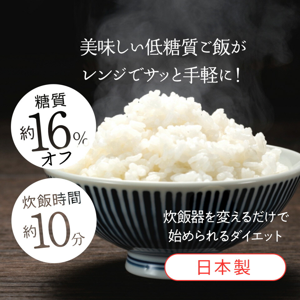 糖質カットご飯メーカー 1合炊き ベーシック/UDG1N_4973307570001