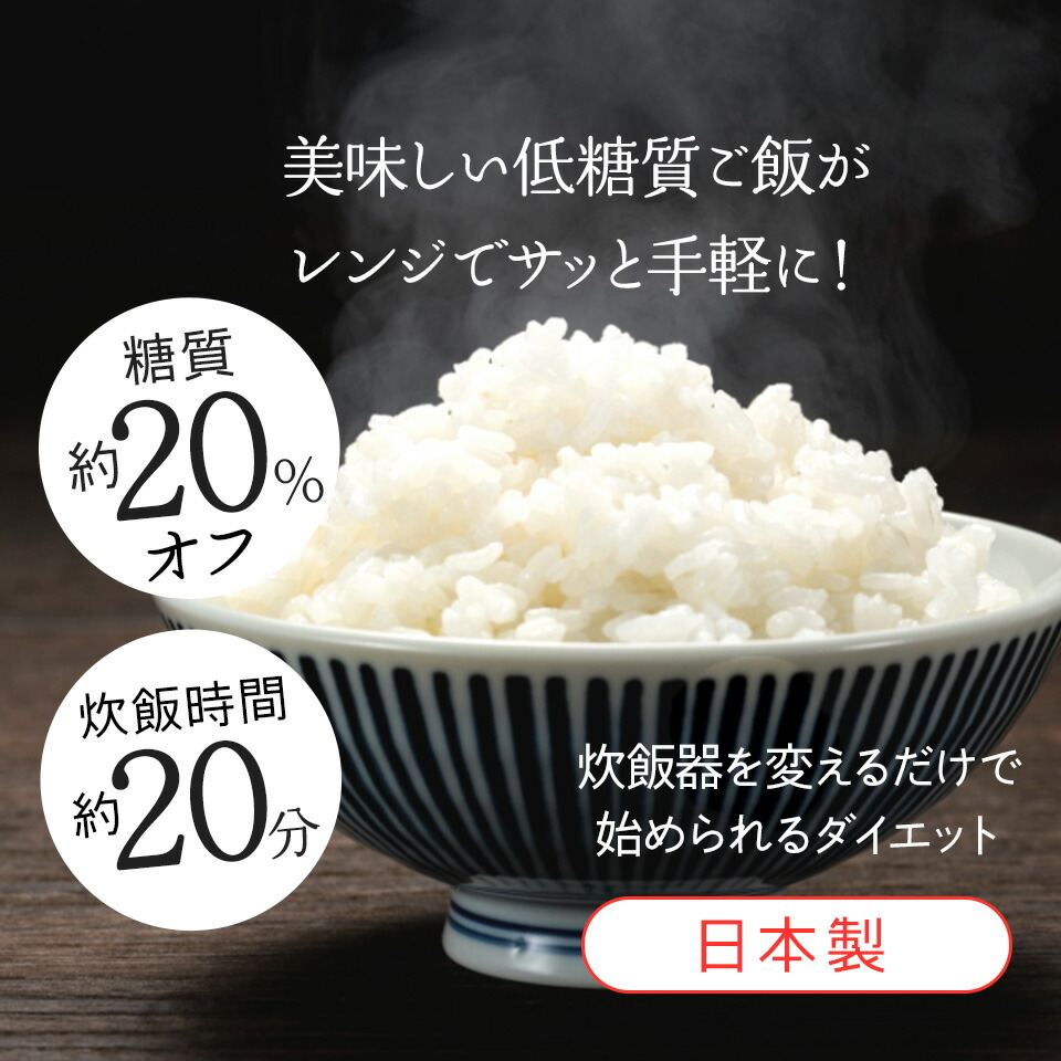 糖質カットご飯メーカー 2合炊き ベーシック/UDG2N_4973307570018