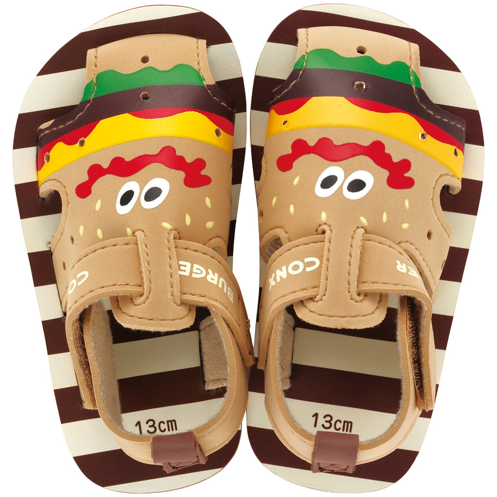 ベビーサンダル 13 赤ちゃん サンダル 13cm 水遊び キッズ 子供 シューズ スケーター SDBAN13 skater バーガーコンクス BURGER CONX 男の子 女の子【靴 かわいい ベビー用品 プレゼント ギフト 誕生日 夏 お出かけ】
