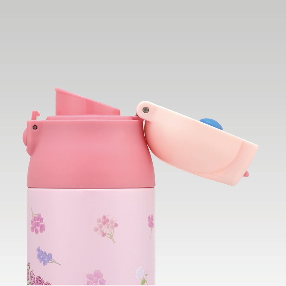 ワンプッシュステンマグボトル 500ml キティフラワーリース/SDPC5_4973307655999/スケーター