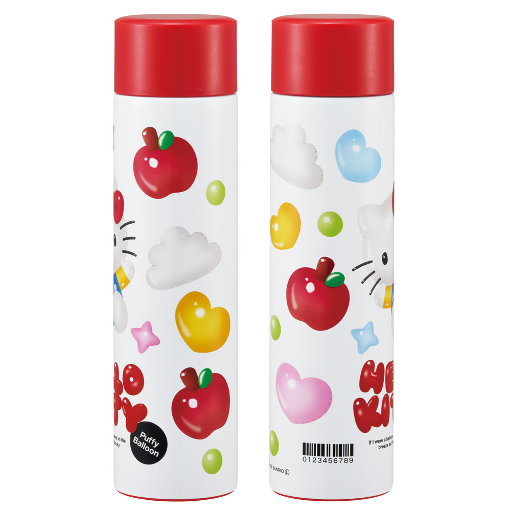 スケーター 水筒 160ml ポケット ステンレス マグ ボトル ロングタイプ 保温 保冷 ミニ skater SMBC1BL キティ ハローキティ キティちゃん サンリオ 女の子【ミニボトル プチ コンパクト 小容量 小さい かわいい】