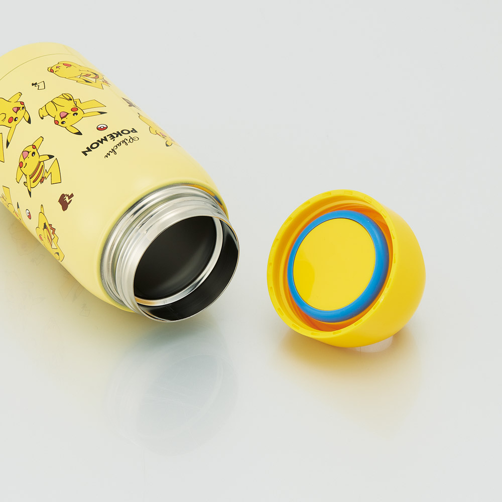 【送料無料】ステンレス マグ ボトル 水筒 350ml 直飲み 保温 保冷 持ち手付き フタ マイボトル スケーター skater SMC3 ポケットモンスター ポケモン ピカチュウ 男の子