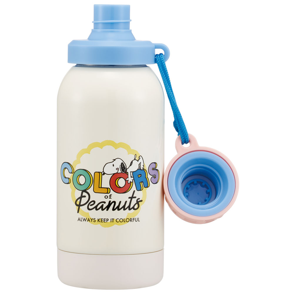 【送料無料】ステンレス一層ボトル 580ml ピーナッツ カラーズ/SSSC6_4973307587573