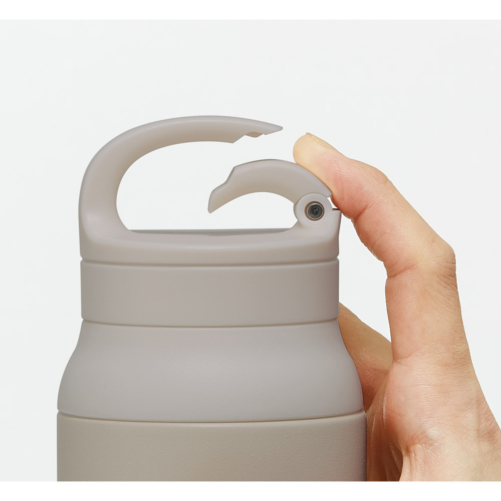 スケーター 水筒 600ml カラビナ ハンドル ステンレス ボトル 保温 保冷 キッズ 子供 STBC6 ミッキーマウス ミッキー Mickey 男の子 女の子【キャラクター こども 真空二重構造 水分補給】