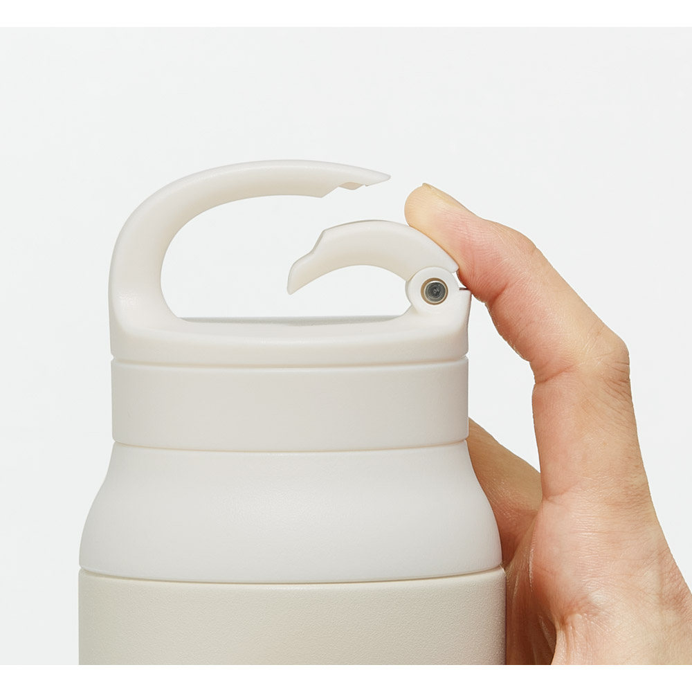 スケーター 水筒 600ml カラビナ ハンドル ステンレス ボトル 保温 保冷 キッズ 子供 STBC6 くまのプーさん プーさん Pooh 女性 レディース【キャラクター こども 真空二重構造 水分補給】