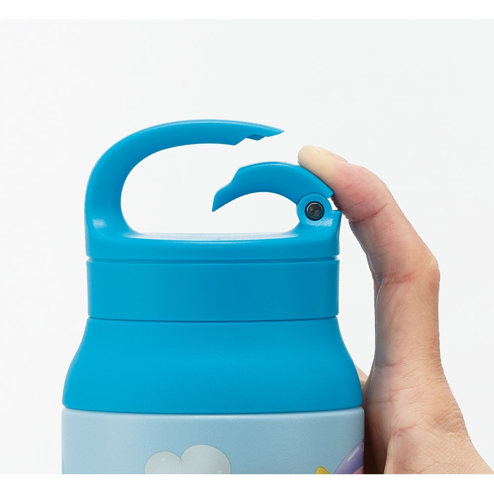 スケーター 水筒 600ml カラビナ ハンドル ステンレス ボトル 保温 保冷 キッズ 子供 STBC6 シナモロール シナモン サンリオ 女の子 女子