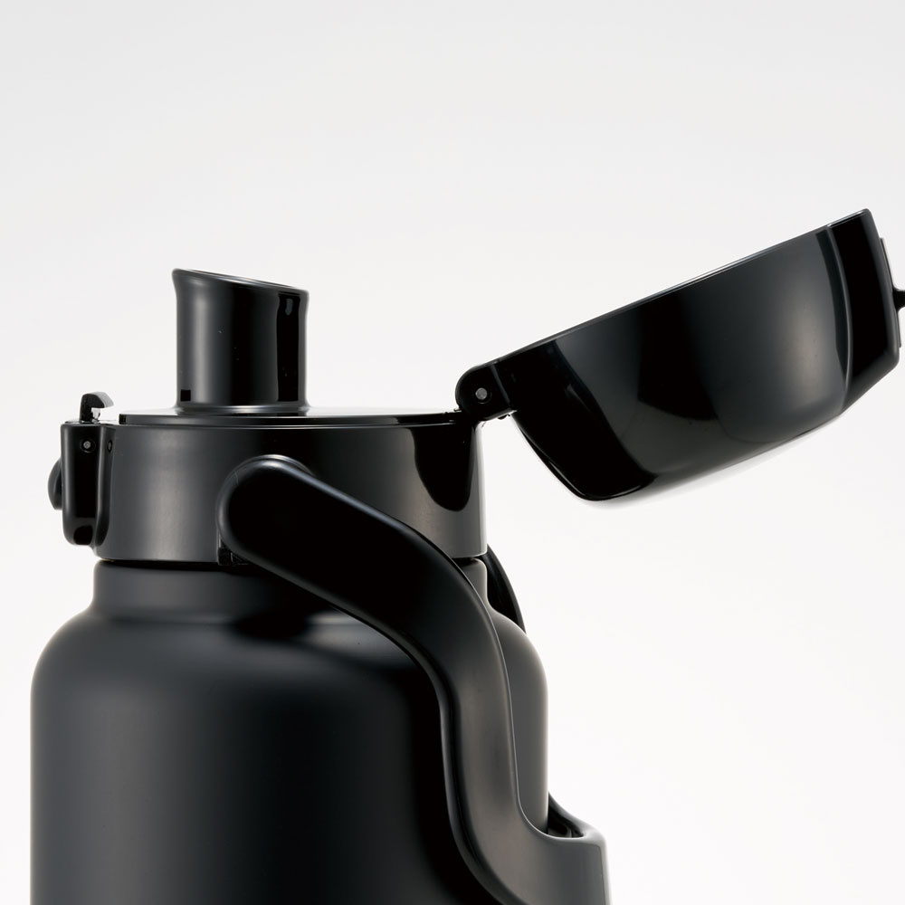 ハンドル付ワンプッシュダイレクトボトル 1000ml ブラック/STD10H_4973307596735