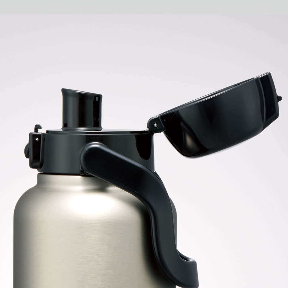 ハンドル付ワンプッシュダイレクトボトル 1500ml シルバー/STD15H_4973307596810
