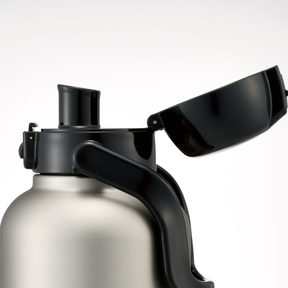 ハンドル付き ワンプッシュ 直飲み 水筒 2L 2000ml 持ち手 ステンレス ボトル skater スケーター STD20H シルバー 男の子 女の子 男子 女子 メンズ レディース