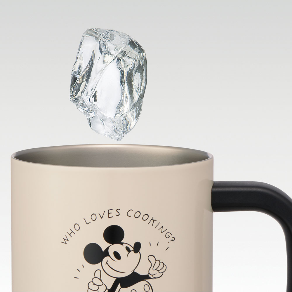 インナーカップ付き ステンレス マグ カップ コップ 保温 保冷 フタ付き スケーター skater STMG4NI ミッキーマウス ミッキー Mickey 男の子 女の子