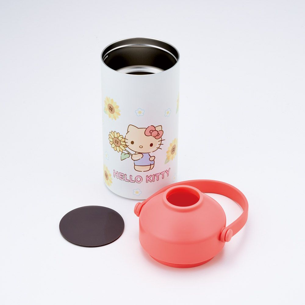 スケーター 保温 保冷 ペットボトル ホルダー 真空断熱 ステンレス キャラクター 缶 skater STPH1 キティ ハローキティ キティちゃん サンリオ 女の子【ベルト付き 缶飲料 500ml 650ml】