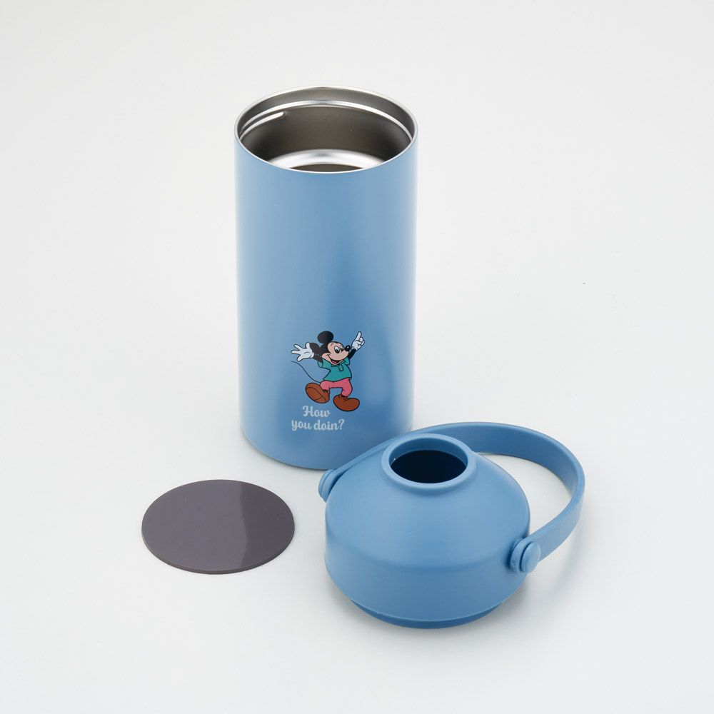 スケーター 保温 保冷 ペットボトル ホルダー 真空断熱 ステンレス キャラクター 缶 skater STPH1 ミッキーマウス ミッキー Mickey 男の子 女の子【ベルト付き 缶飲料 500ml 650ml】