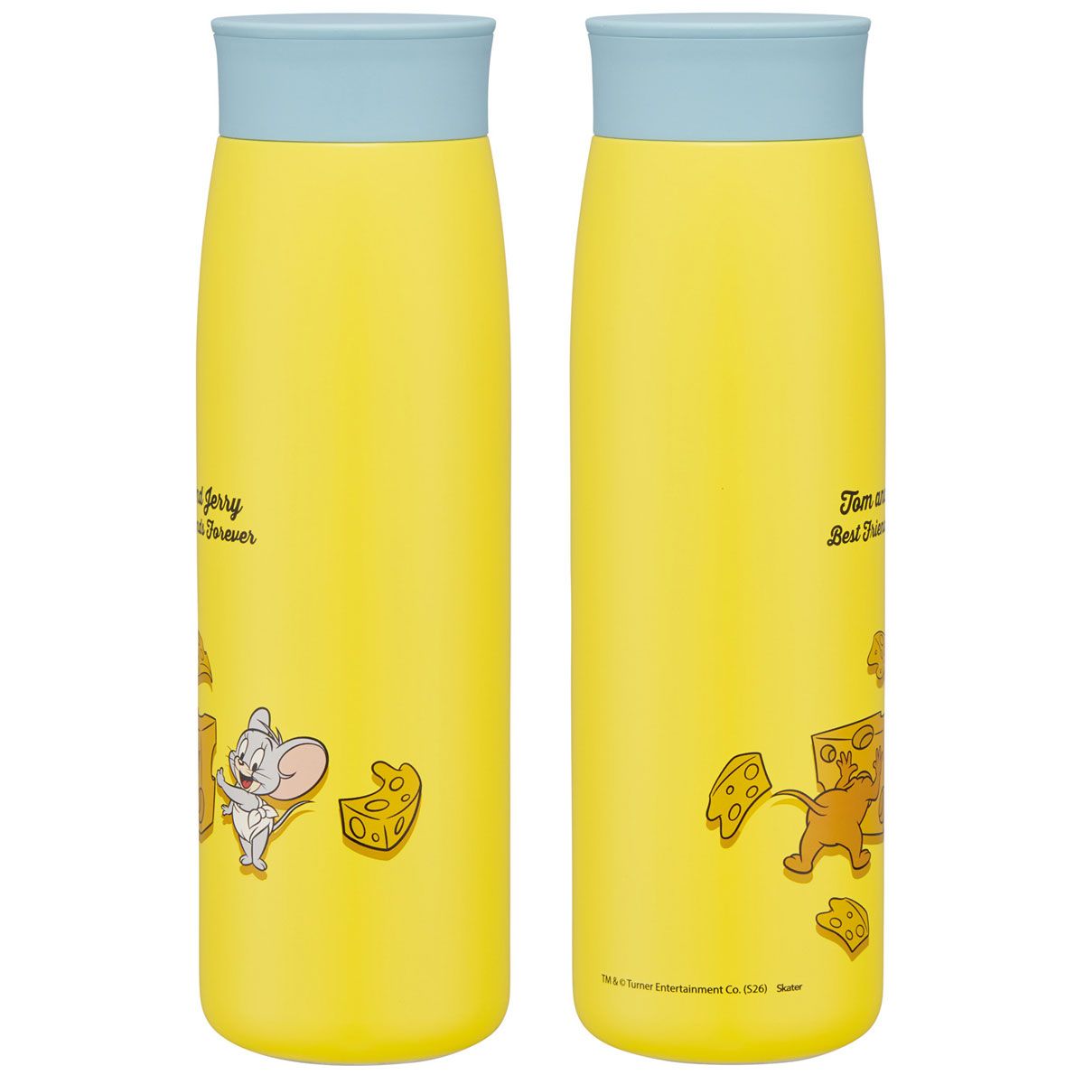 スケーター シームレス マグ ボトル 500ml ステンレス 水筒 保温 保冷 直飲み skater STPI5 トムとジェリー CUTE トム&ジェリー 男の子 女の子【保冷保温 ステンボトル ステンレスボトル パッキン一体型】