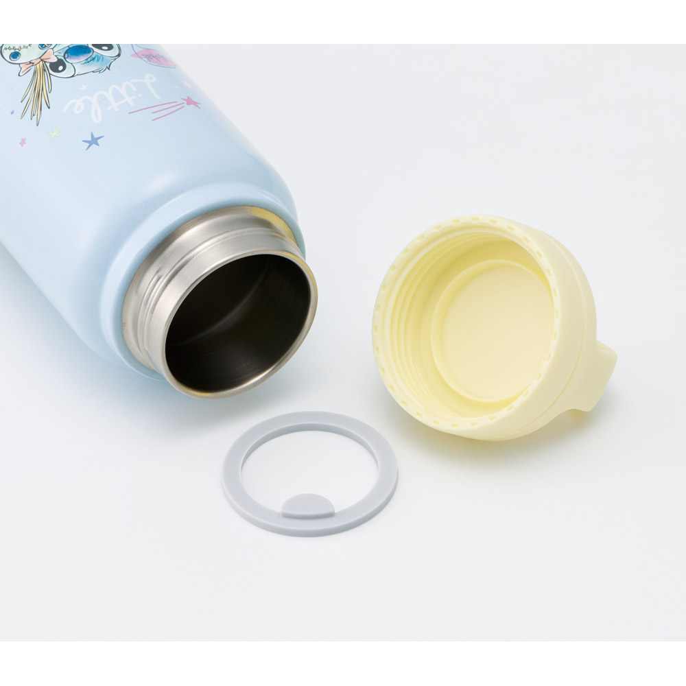 スケーター ステンレス マグボトル 水筒 500ml 保温 保冷 保温保冷 直飲み 500 skater STSC5 リロ&スティッチ ハグ スティッチ ディズニー 男子 女子【保冷保温 スクリューハンドル付き マイボトル おしゃれ】