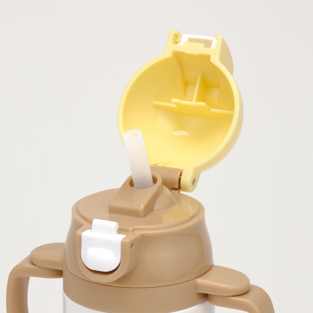 【送料無料】超軽量2WAYストローステンマグ 350ml くまのがっこう／STWM3N_4973307628122