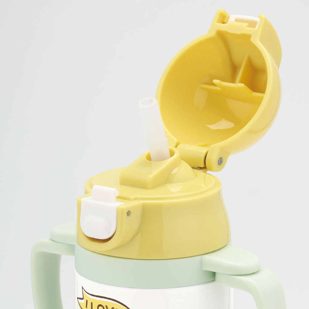 【送料無料】超軽量2WAYストローステンマグ 350ml おさるのジョージ／STWM3N_4973307662676