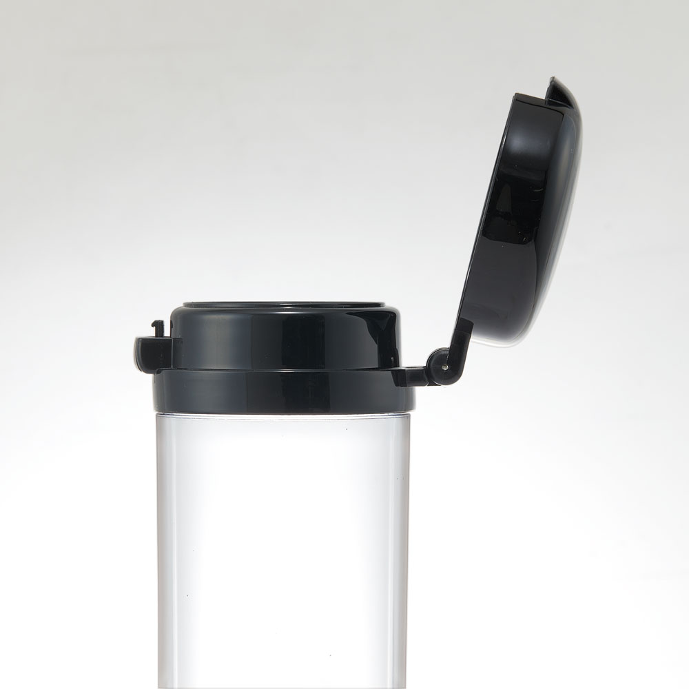 粉ふり ケース 220ml 簡単 ワンプッシュ オープン 便利 粉末タイプ 振りかけ TW93 スケーター skater