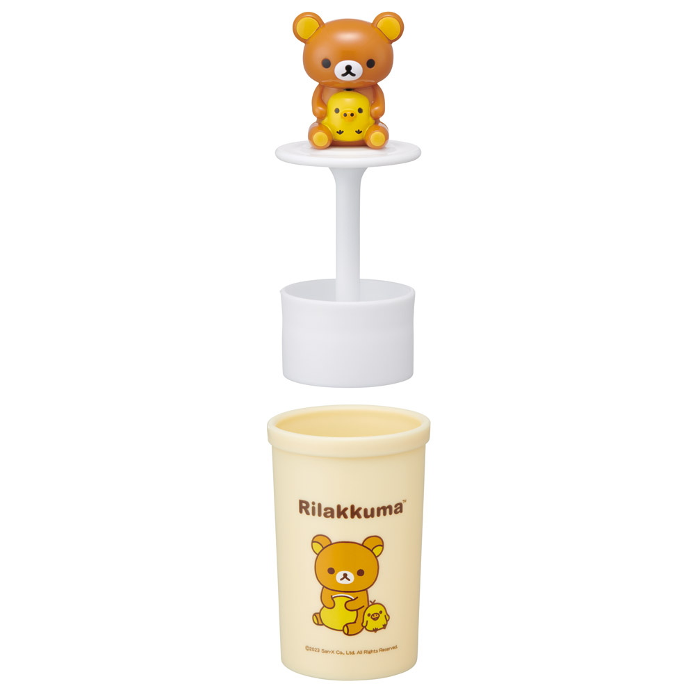マスコット付き つまようじ立て つまようじ入れ つまようじ ケース キャラクター skater スケーター TWYJ1D リラックマ Rilakkuma 女の子 女性 レディース