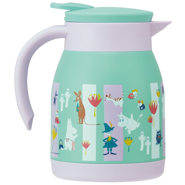 【送料無料】ステンレス卓上ポット 600ml ムーミン カラー/VSP6_4973307524820