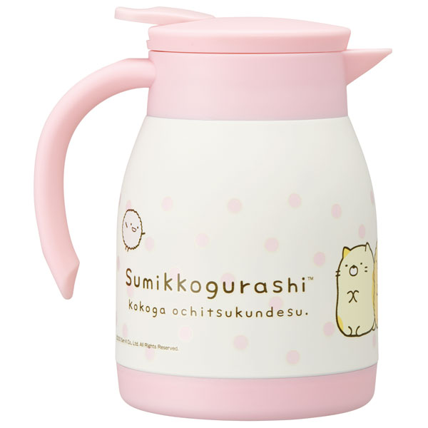 【送料無料】ステンレス卓上ポット 600ml すみっコぐらし／VSP6_4973307515583