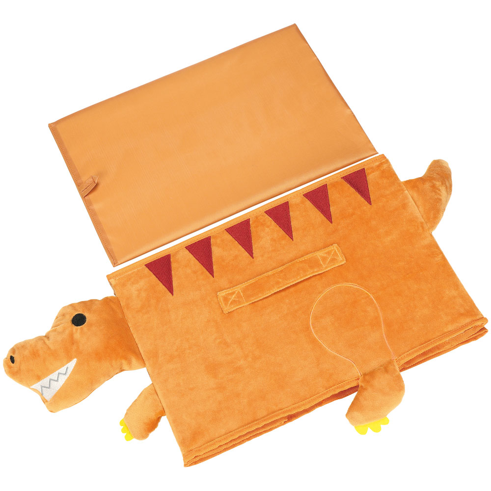 ダイカット 収納 BOX ボックス ケース 整理 整頓 お片付け スッキリ 子供 スケーター skater ZSYB1 ティラノサウルス ディノサウルス 恐竜 ダイナソー 男の子【キッズ 子ども こども かわいい】