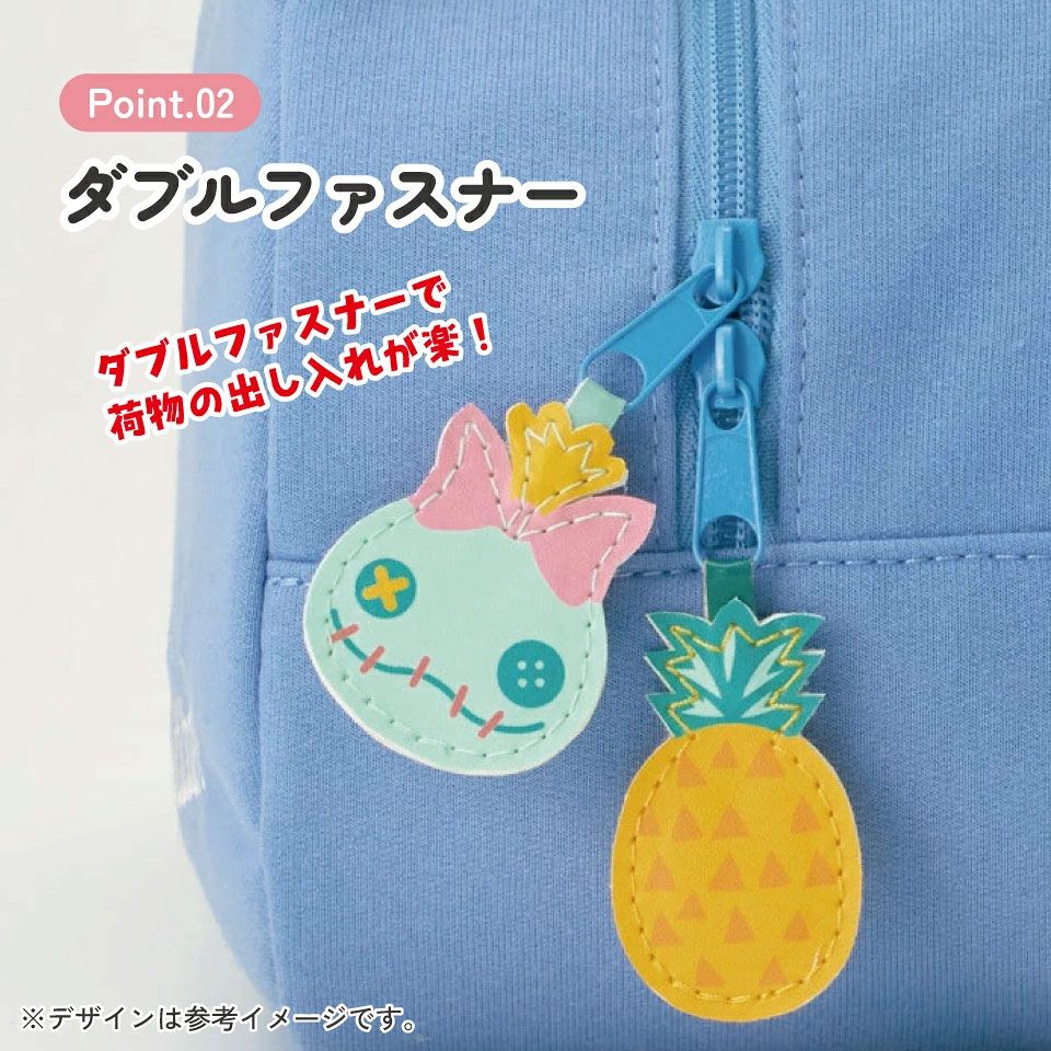 【メール便対象品】 ランチバッグ キッズ お弁当かばん ミニトート かわいい おしゃれ skater スケーター KNBD1 リロ＆スティッチ スティッチ stitch ディズニー 男子 女子