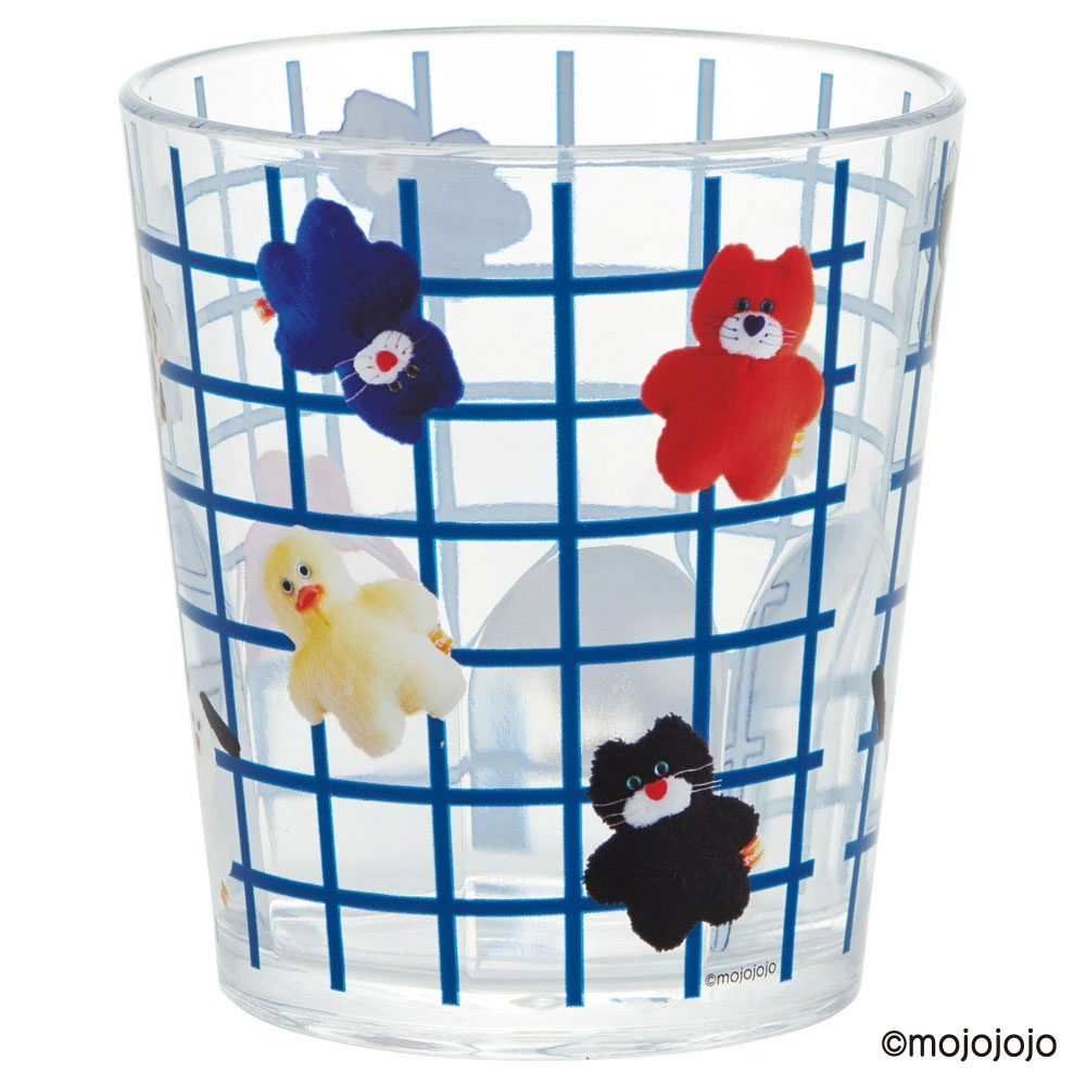 スケーター アクリル コップ 割れにくい 280ml プラスチック 子供 キッズ キャラクター skater KSA4J mojojojo モジョジョジョ グッズ【透明 クリア アクリルコップ 洗面所 タンブラー】
