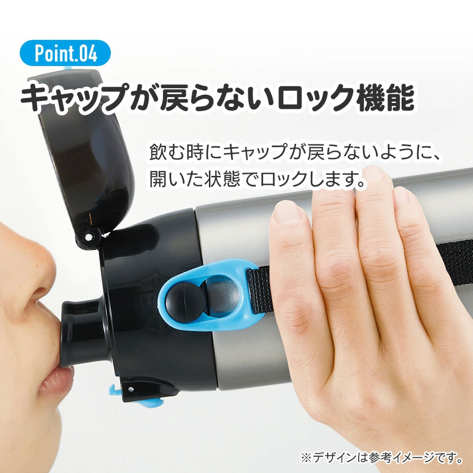 【送料無料】超軽量ダイレクトステンレスボトル 580ml ポケットモンスター24/SDC6N_4973307664946