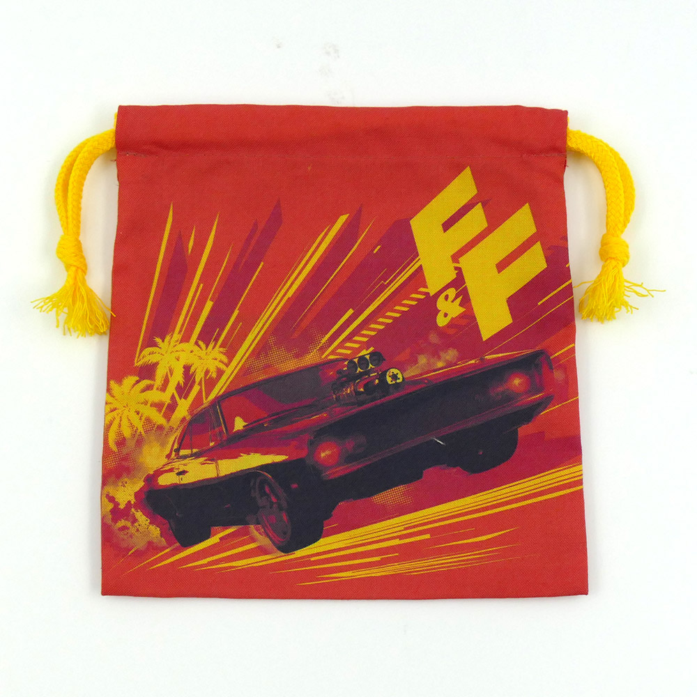 スケーター キャラクター ミステリーボックス巾着 単品 Mサイズ KBB21 skater ワイルドスピード ワイスピ Fast & Furious グッズ【ブラインド ランチ巾着 ランダム お楽しみ サプライズ】